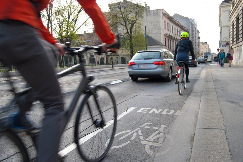 bicyclists