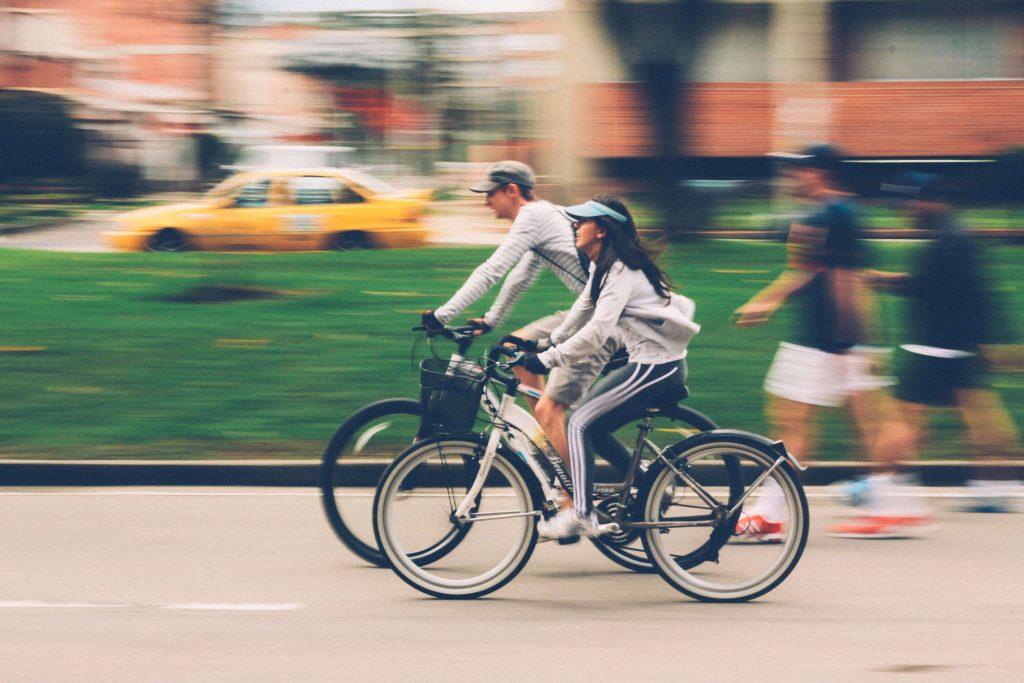 bicyclists