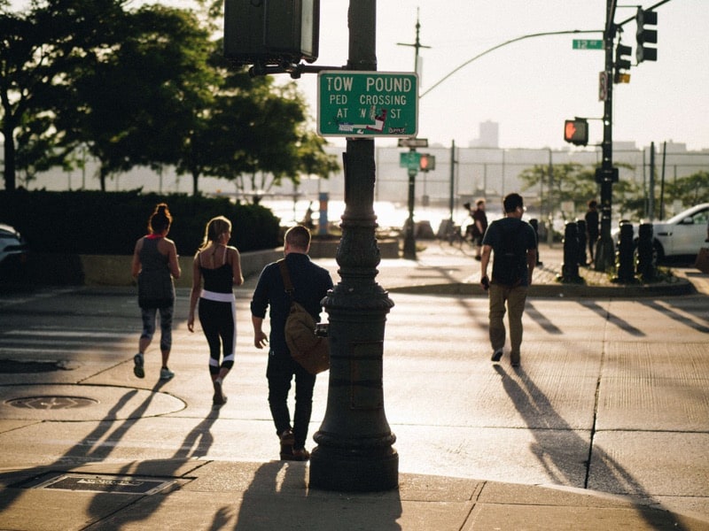 pedestrians